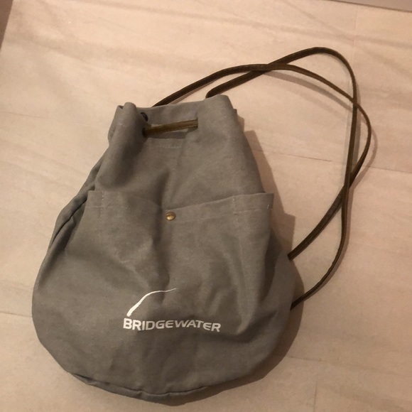 Canvas drawstring backpack - Picture 1 of 14
